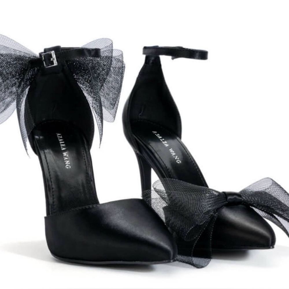 Black Bow Stilettos 🖤 Azalea Wang